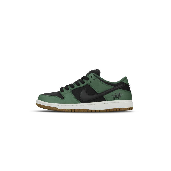 Nike Nike Dunk SB Abrasion Resistant Low top Skateboard Shoes Unisex Green Black