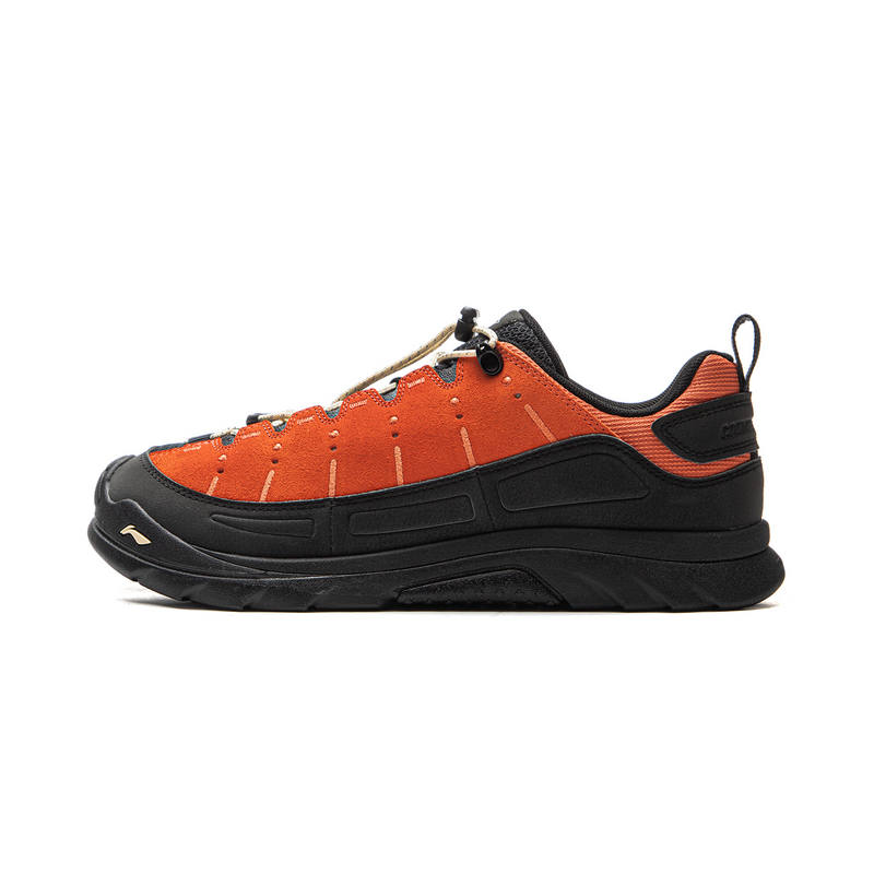 Li-Ning Li Ning Outdoor CF Tracing, Forest Grace SE Low top Hiking Shoes Unisex Orange Black