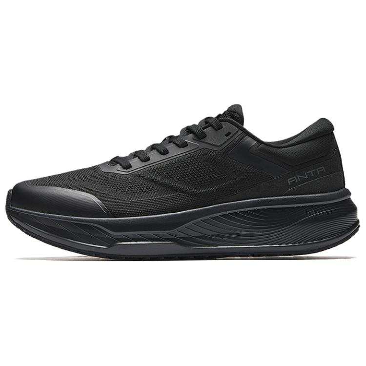 Anta Variety Training Collection Cushioning Abrasion Resistant Coverage Low top Training Shoes Men's Black