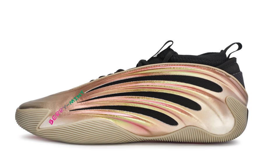 Adidas Adidas Harden Vol.9 Cyber Metallic REGO Hot Dog, Berry Mint Cushioning Low top Basketball Shoes Men's