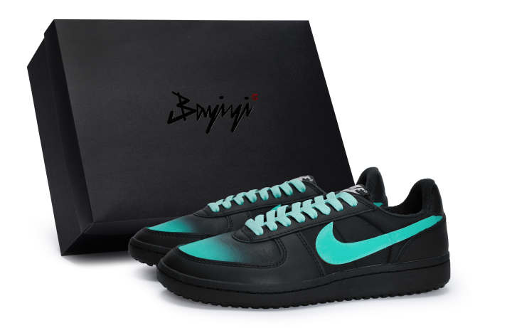 Nike Nike Field General '82 Low top Vintage Basketball Shoes Unisex Black Tiffany