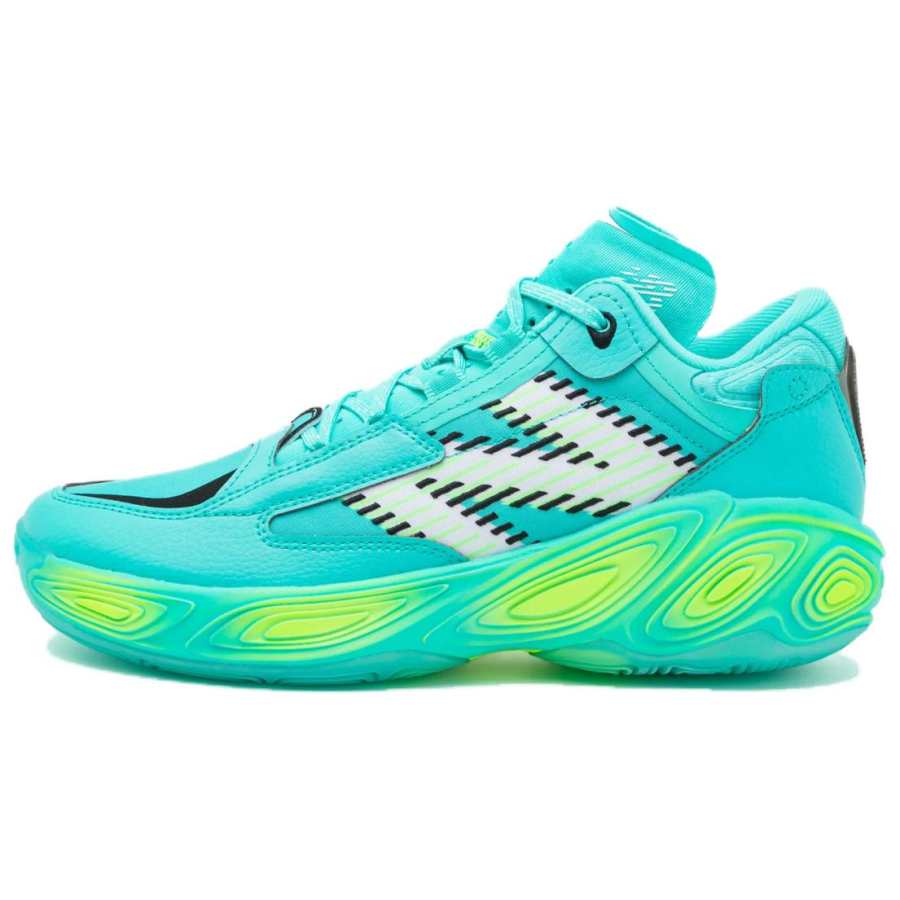 New Balance New Balance Fresh Foam BB Abrasion Resistant Grip Abrasion Resistant Grip Low top Basketball Shoes Men's Blue