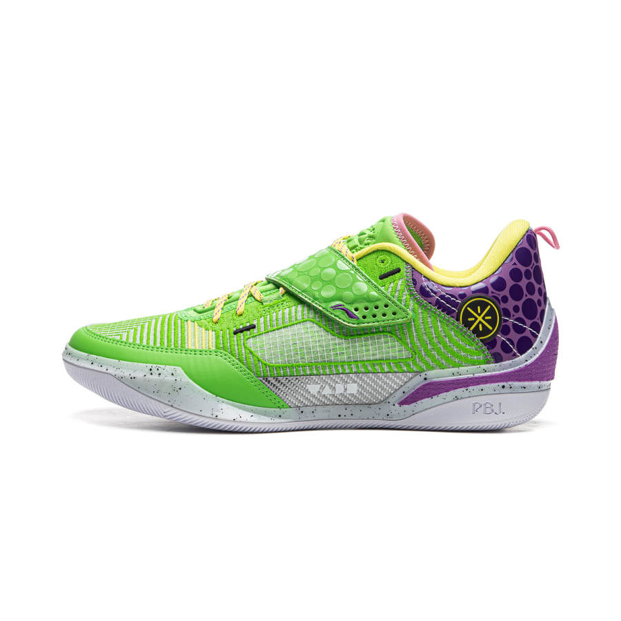 Li-Ning Li Ning Wade 808 4 Ultra Cushioning Abrasion Resistant Lightweight Rebound Low top Basketball Shoes Men's Green