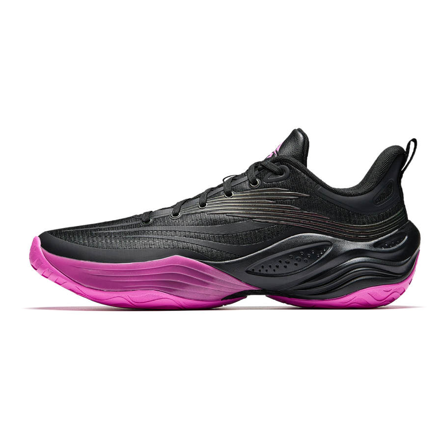 Anta Skyline 3 Nebula Low top Basketball Shoes Men's Black Purple