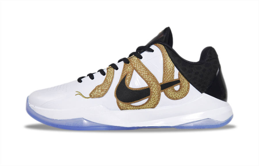 Nike Nike Zoom Kobe 5 Low top Basketball Shoes Men's White