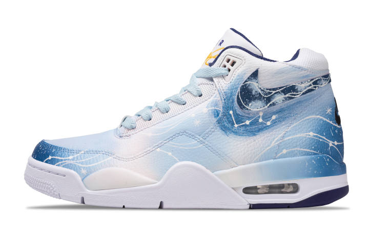 Nike Nike Flight Legacy Phantom Star Cushioning Slip Resistant Abrasion Resistant Mid top Vintage Basketball Shoes Men's