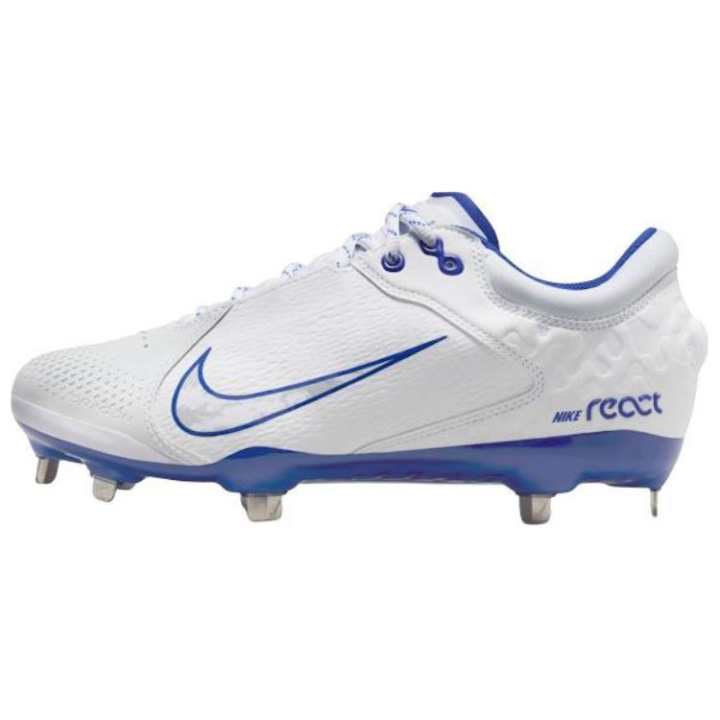 Nike Nike Hyperdiamond 4 Elite White Pure Platinum Hyper Royal Women's