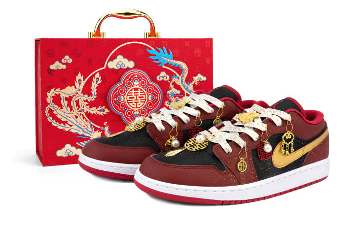 Jordan Jordan Air Jordan 1 Low top Basketball Shoes Unisex Red