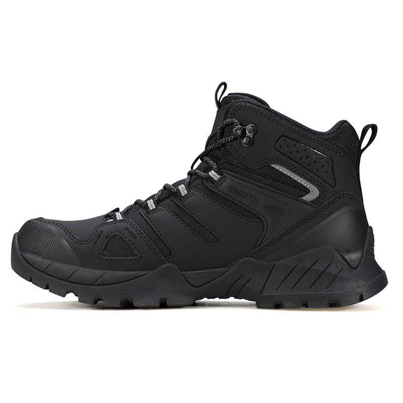 HUMTTO Slip Resistant Abrasion Resistant Balance High top Mountaineering Shoes Men's