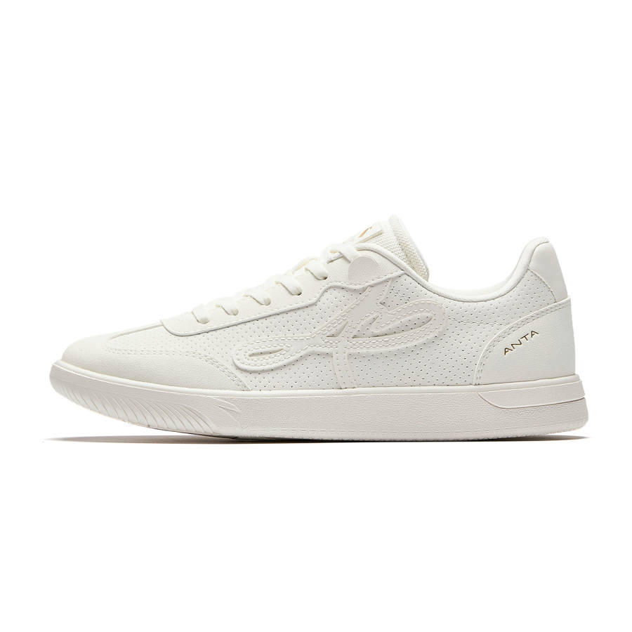 Anta Man Dance Low top Skateboard Shoes Women's White