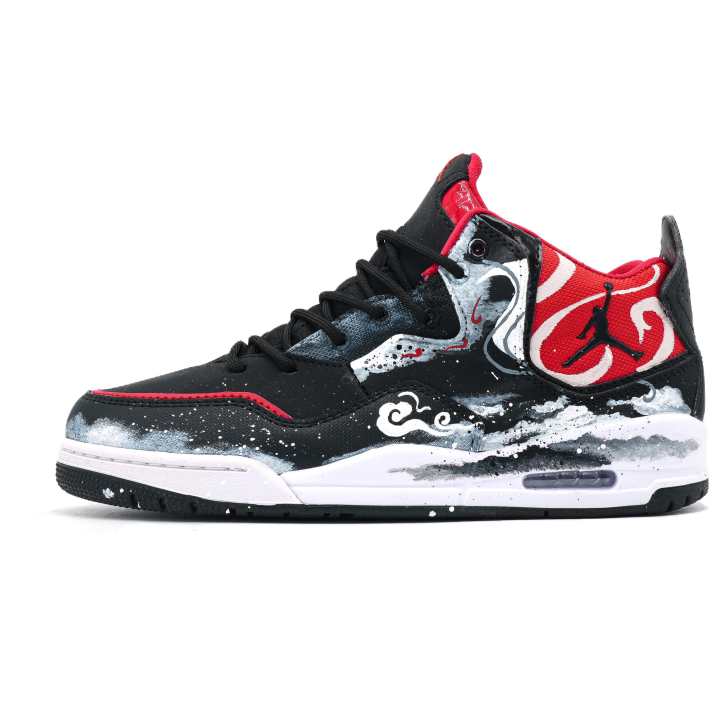 Jordan Jordan Courtside 23 Shadow Dance Suede Cushioning Abrasion Resistant Cushioning, Wear Resistant Low top