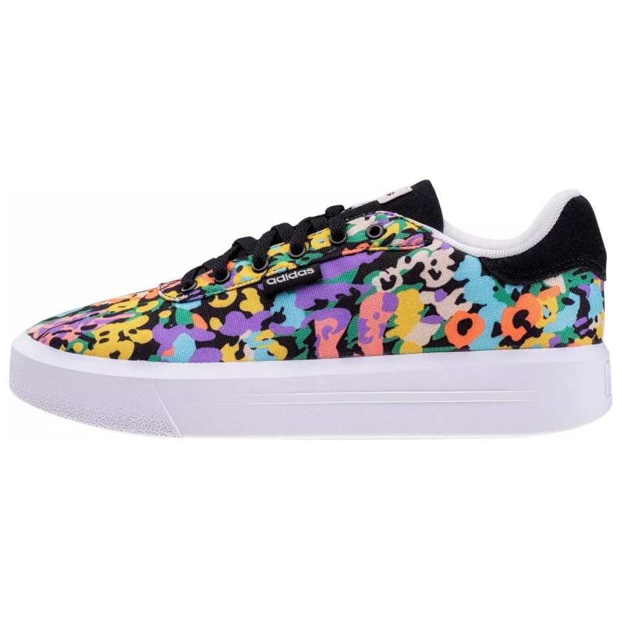 Adidas Adidas Slip Resistant Abrasion Resistant Low top Skateboard Shoes Women's Black Yellow