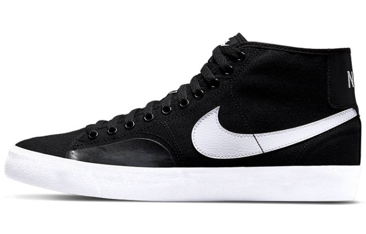 Nike Nike Sb Blazer Court Mid Black White