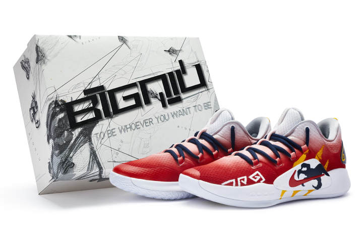 Nike Nike Hyperdunk 10 811 Manufacturing, China Red, Special Shoe Box Cushioning Slip Resistant Cushioning Slip Resistant