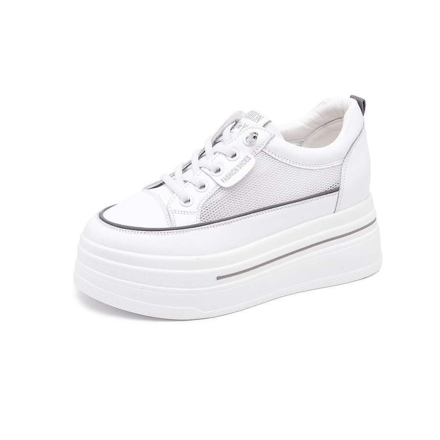 NX DOUGHNUT Impact Resistance Quick Dry Low top Skateboard Shoes Women's White