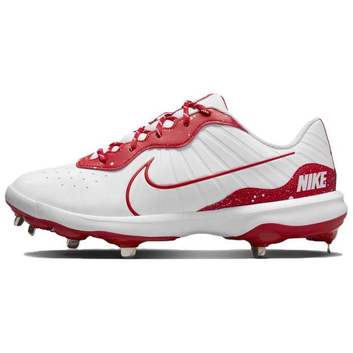 Nike Nike Alpha Huarache Varsity 4 Low White University Red