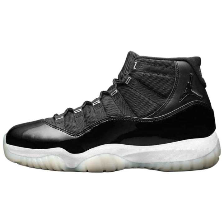 Jordan Jordan Air Jordan 11 Abrasion Resistant High top Basketball Shoes Unisex Black