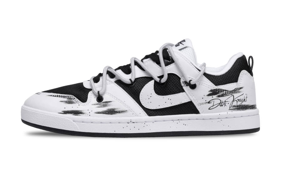 Nike Nike SB Alleyoop Low top Skateboard Shoes Men's Black White