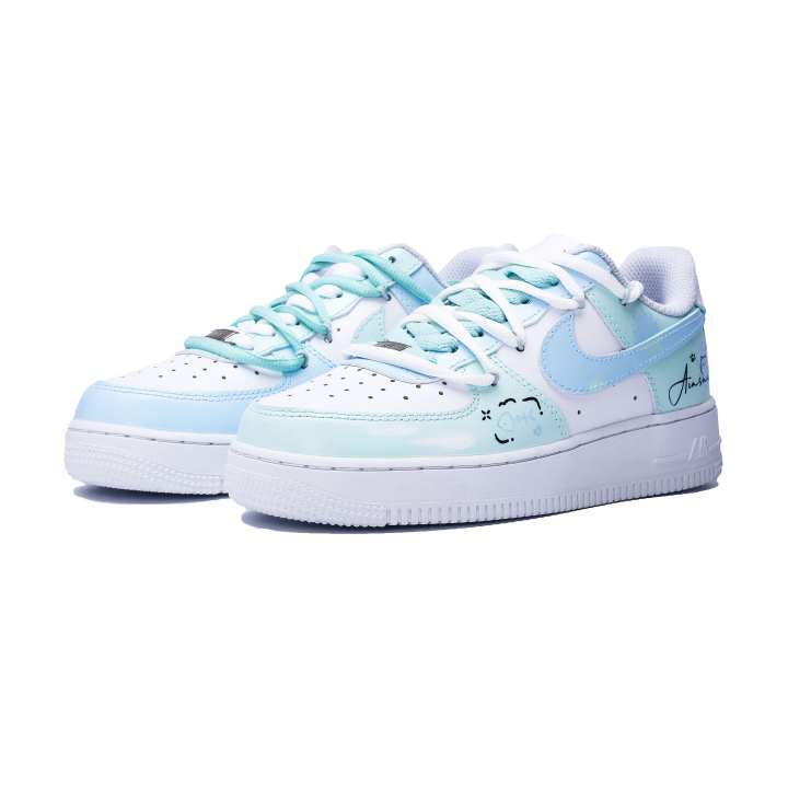 Nike Nike Air Force 1 Air Force 1 Leather Slip Resistant Abrasion Resistant Coverage