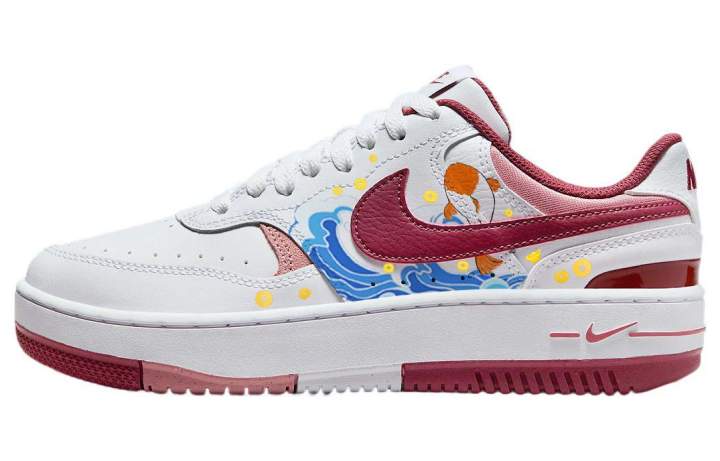 Nike Nike Gamma Force Skateboard Shoes Women's Low Top Red/White
