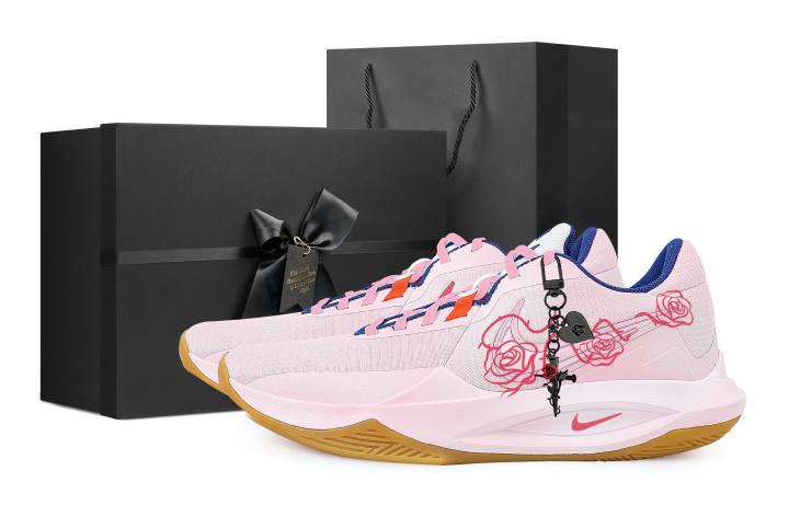 Nike Nike Precision 6 Low top Basketball Shoes Men's Pink