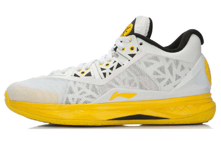 Li-Ning Li Ning WOW 4 Textile, Synthetic Leather, Mesh Cushioning Slip Resistant Abrasion Resistant Breathable Coverage Support