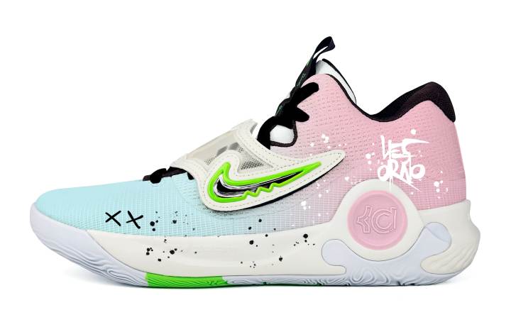 Nike Nike KD Trey 5 X Steam Rose, Phantom Cushioning Abrasion Resistant Cushioning, Wear Resistant Low top Basketball Shoes