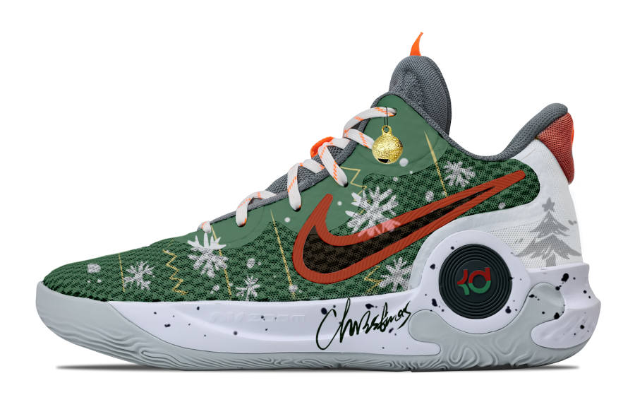 Nike Nike KD Trey 5 IX Cushioning Abrasion Resistant Impact Resistant Super Light Mid top Basketball Shoes Unisex Green