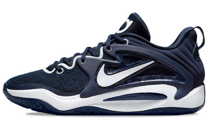 Nike Nike KD 15 'Midnight Navy' KD 15 Cushioning Slip Resistant Abrasion Resistant Coverage Support Low top Basketball Shoes