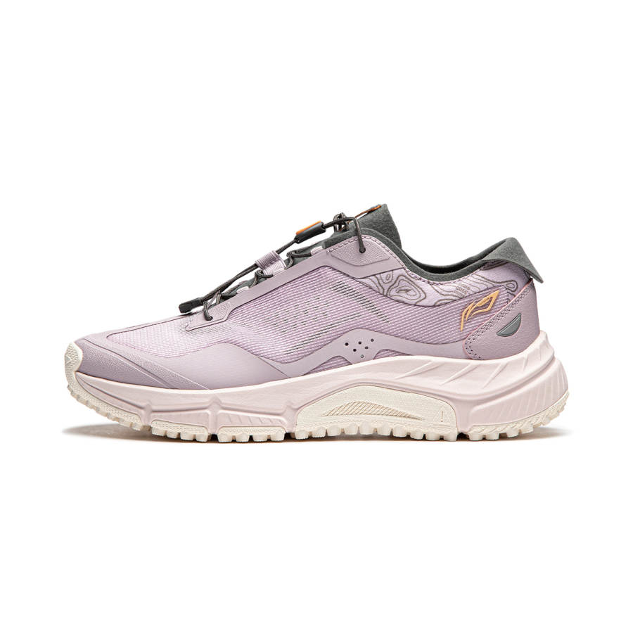 Li-Ning Li Ning Outdoor CF Tracing, Yi Jie Lite V3 Slip Resistant Abrasion Resistant Low top Mountaineering Shoes Women's