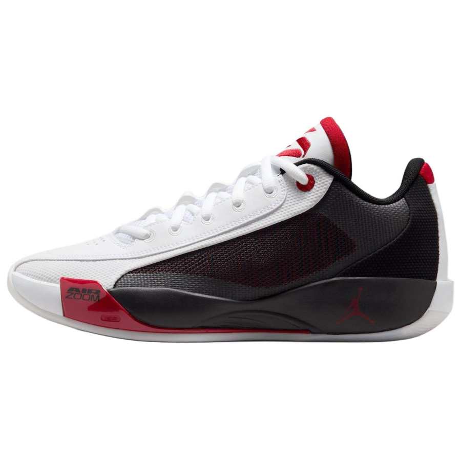 Jordan Jordan Luka .77 Slip Resistant Abrasion Resistant Low top Basketball Shoes Men's White Black