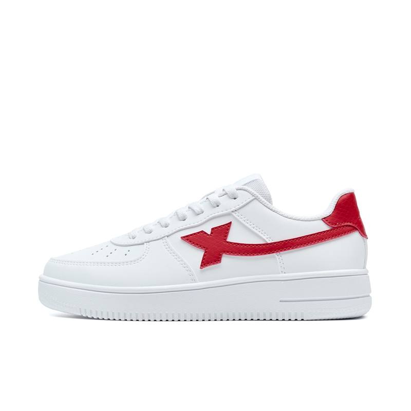 XTEP XTEP Skate Shoes Men's Low Top White/Red