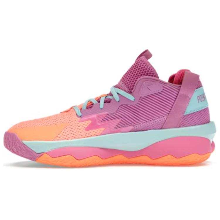 Adidas Adidas Exhibit Select Slip Resistant Abrasion Resistant Low top Basketball Shoes Men's Pink Purple