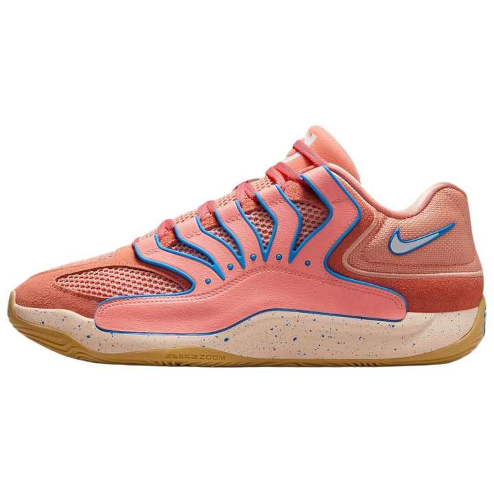 Nike Nike KD 18 Abrasion Resistant Low top Basketball Shoes Men's Atomic Pink
