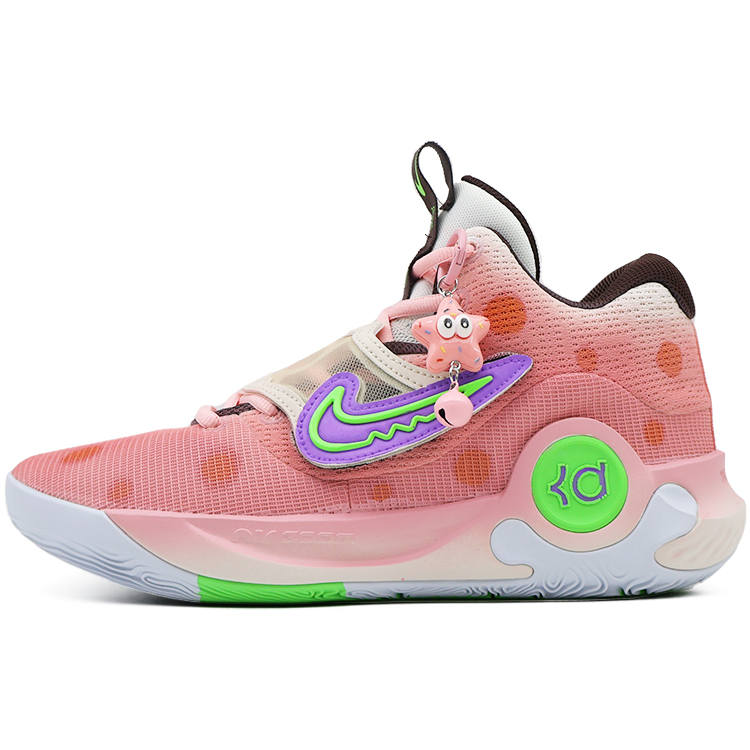 Nike Nike KD Trey 5 X Abrasion Resistant Mid top Basketball Shoes Men's Pink