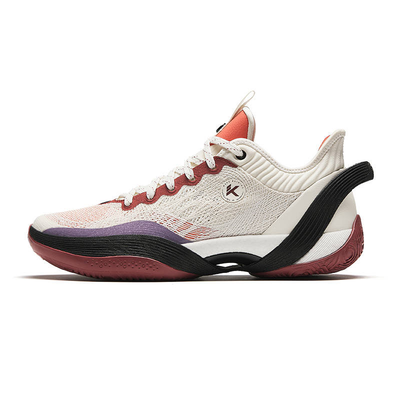 Anta Three point Rain1.0 Rocco Low top Cushioning, Wear Resistant Basketball Shoes Men's Ecru