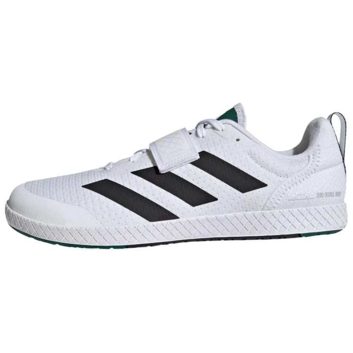 Adidas Adidas Total Weightlifting 'White Black Collegiate Green'