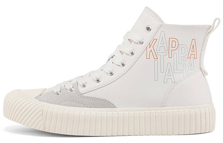 Kappa High top Skateboard Shoes Unisex White