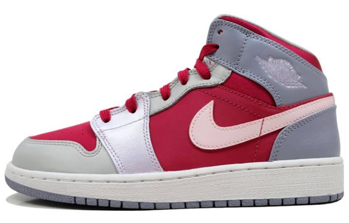 Jordan Air Jordan 1 Mid 'Hyper Fuchsia' Gs