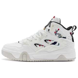 XTEP Spring Festival Collection Lightweight High top Skateboard Shoes Women's White Black