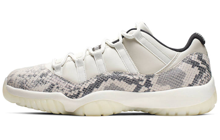 Jordan Air Jordan 11 Retro Low 'Light Bone Snakeskin'