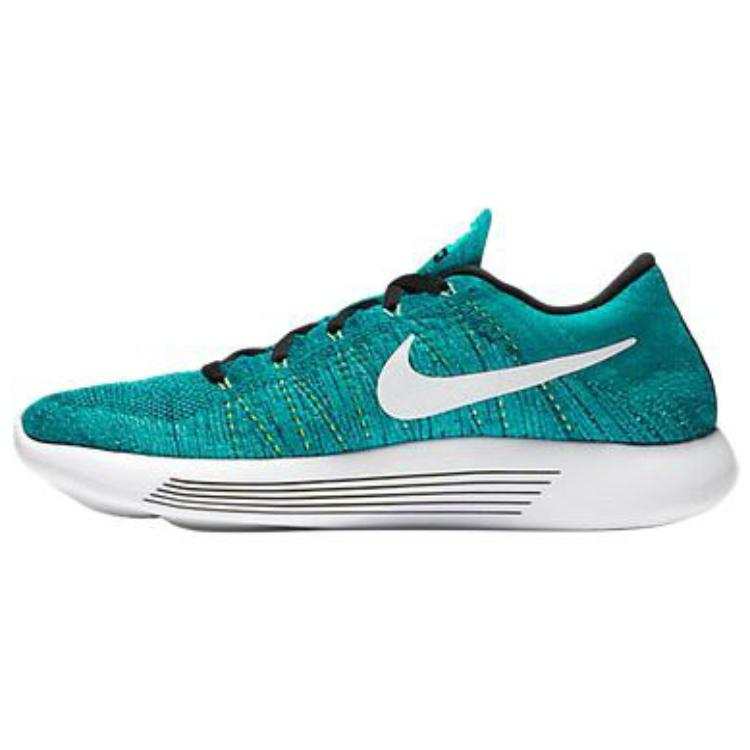 Nike Nike LunarEpic Flyknit Breathable And Lightweight Low top Training Shoes Unisex Blue