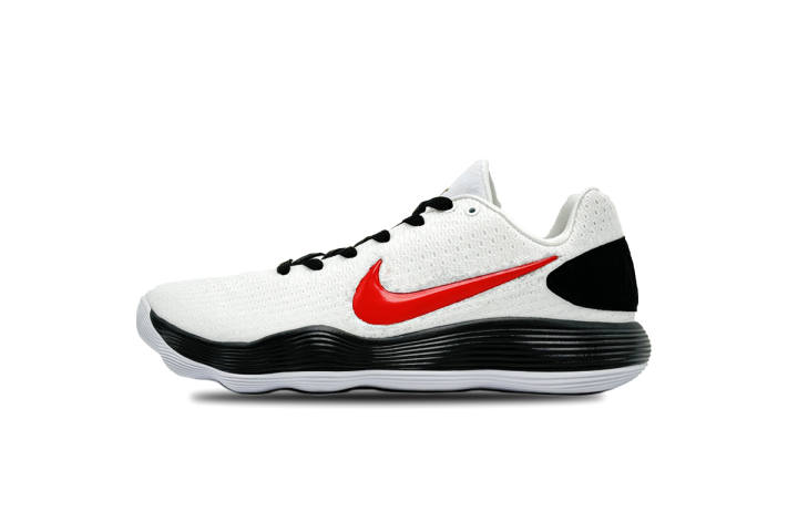 Nike Nike Hyperdunk 2017 Bruce Lee Slip Resistant Abrasion Resistant Low top Basketball Shoes Men's White