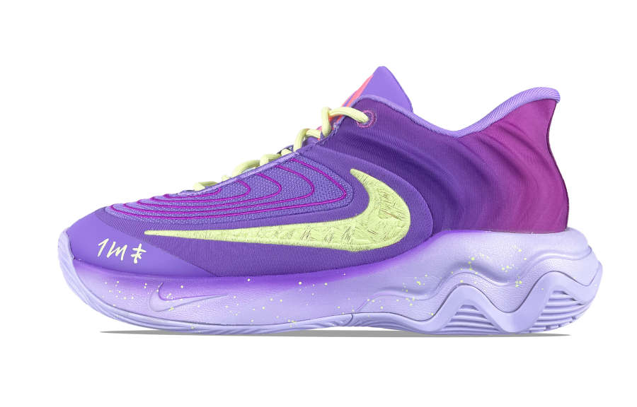 Nike Nike Giannis Immortality Abrasion Resistant Slip Resistant Low top Basketball Shoes Men's Purple