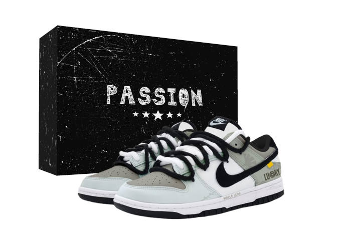 Nike Nike Dunk Lucky Maple Leaf Low top Skateboard Shoes Unisex Green Black White