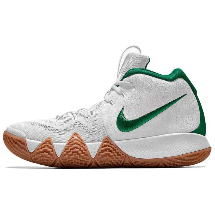 Nike Nike Kyrie 4 Classic And Versatile Mid top Basketball Shoes Men's White
