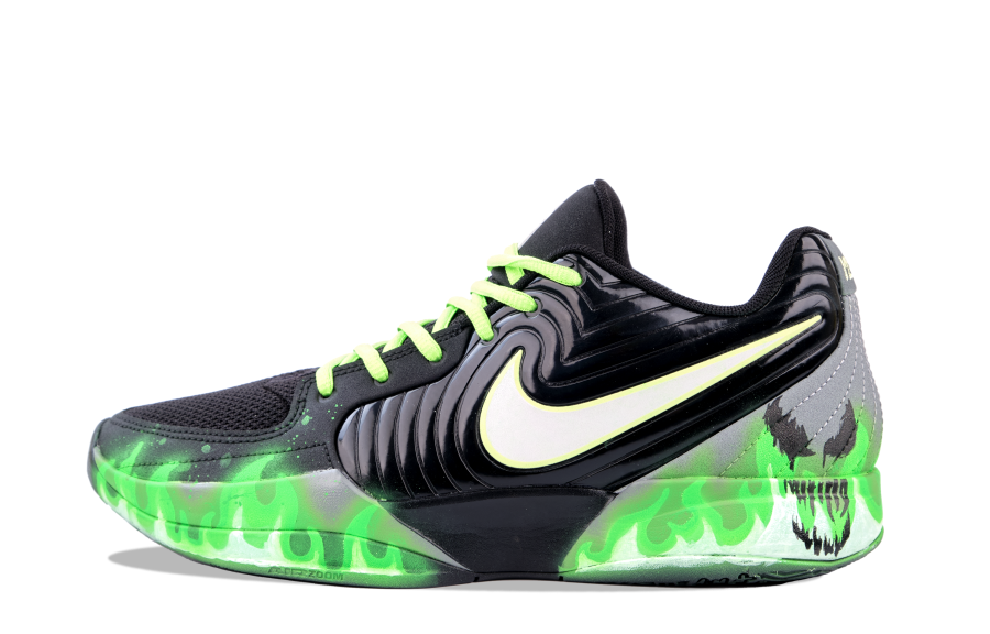 Nike Nike Ja 2 Slip Resistant Abrasion Resistant Low top Basketball Shoes Men's Black Green
