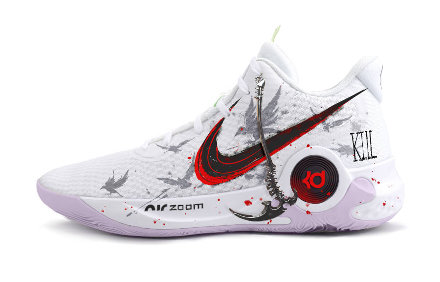 Nike Nike KD Trey 5 IX The Executioner Fabric Abrasion Resistant Abrasion Resistant Mid top Vintage Basketball Shoes Unisex