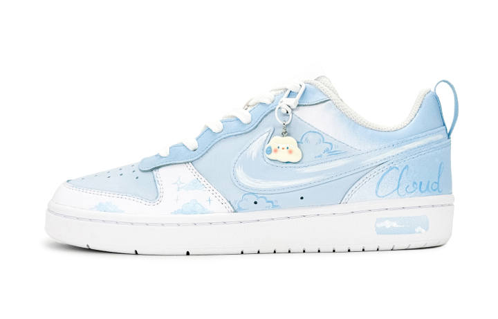 Nike Nike Court Borough 2 Low top Skateboard Shoes GS Blue