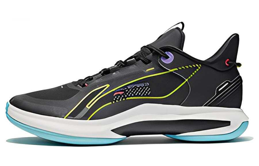 Li-Ning Li Ning Textile, Leather Cushioning Slip Resistant Abrasion Resistant Cushioning Slip Resistant Abrasion Resistant